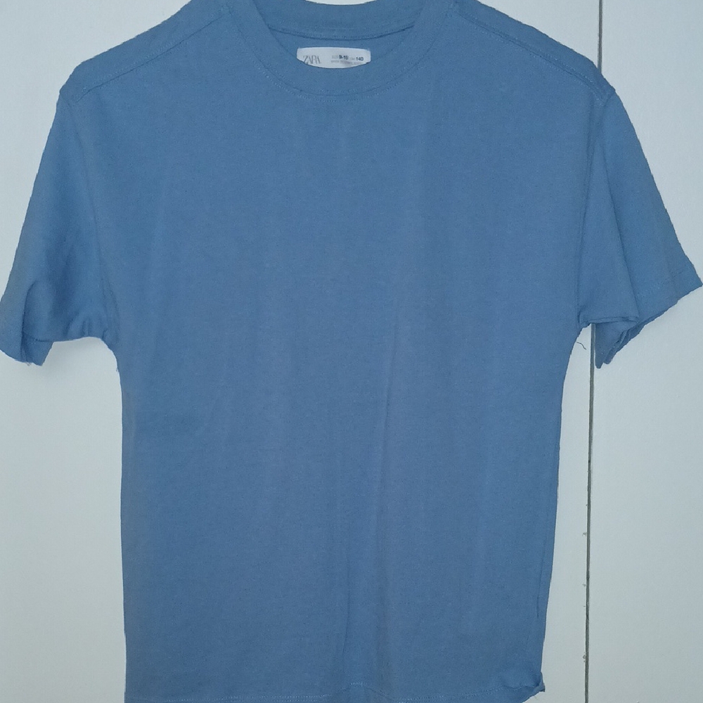 Zara Blue Short Sleeve Tee